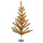 Northlight 3' Medium Gold Tinsel Twig Artificial Christmas Tree, Unlit