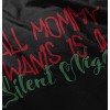 Christmas Mommy Wants A Silent Night Toddler Baby Graphic T Shirt Brisco Brands - 4 of 4