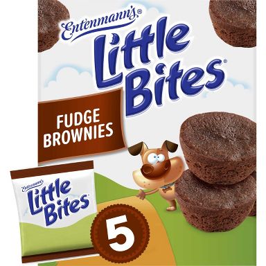 Entenmann's Little Bites Fudge Brownie Muffins - 9.75oz/5ct