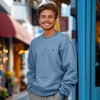 Dalix Astronaut Embroidery Relaxed Crewneck Sweatshirt Soft Fleece Fit Lounge Mens - 4 of 4