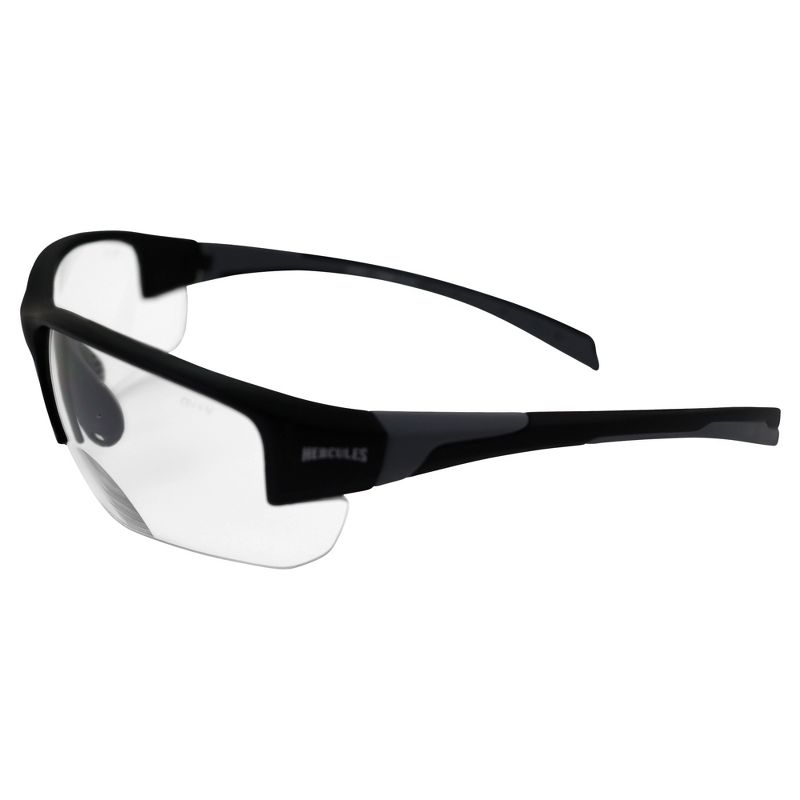 Global Vision Hercules 7 24 Safety Cycling & Tennis Sunglasses with +2.5 Bifocal Clear to Smoke Sunlight Reactive Lenses, 3 of 9