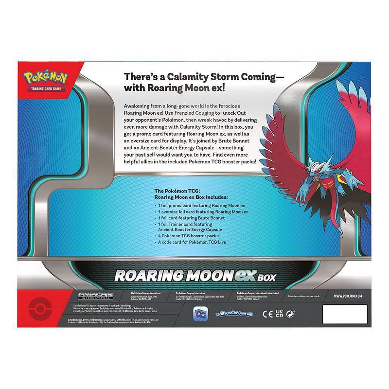 Pok&#233;mon Trading Card Game: Roaring Moon EX Box, 2 of 4