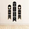 Big Dot of Happiness Adult Happy Birthday - Gold - Hanging Vertical Paper Door Banners - Birthday Party Wall Decoration Kit - Indoor Door Decor - 3 of 4