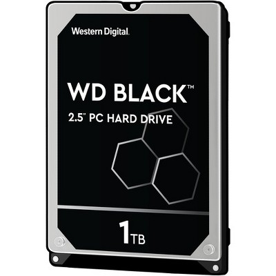 WD Black WD10SPSX 1 TB Hard Drive - 2.5" Internal - SATA (SATA/600) - Desktop PC, Notebook, Gaming Console Device Supported - 7200rpm