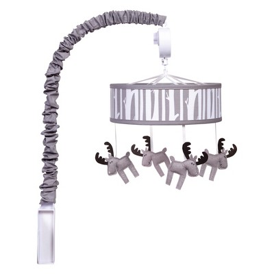 Trend Lab Musical Mobile Moose - Gray