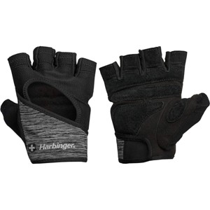 Harbinger Women's FlexFit Weight Lifting Gloves - Black/Gray Heather - 1 of 2