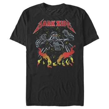 Men's Star Wars Darth Vader Metal Band T-Shirt