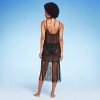 Women's Fishnet Fringe Cover Up Midi Dress - Wild Fable™ - image 2 of 4