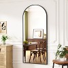 Beautyolove Full Length Mirror, 65"x24" Window Pane Mirror for Wall Decor, Black Full Body or Wall Mounted Mirrors - 4 of 4