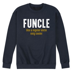 Men's - Instant Message - Funcle Definition Graphic Fleece Sweatshirt - 1 of 4