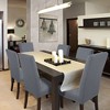 PiccoCasa Knit Spandex Seat Cover for Dining Chair 1 Pc - 2 of 3