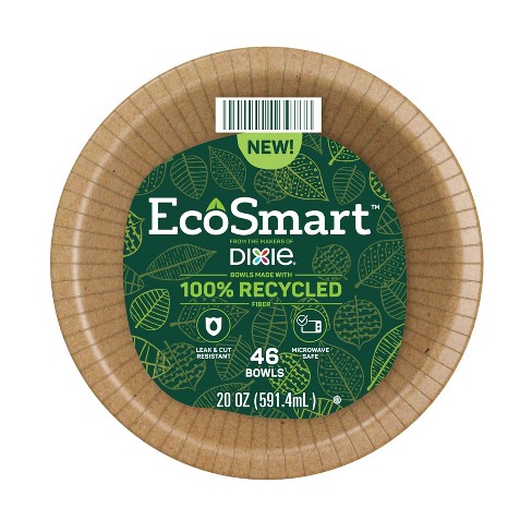  Hefty EcoSave Disposable Plates, Made from Plant Based  Materials, Heavy Duty & Microwave Safe Paper Plates, 8 ¾ Inch Disposable  Plates, 22 CT (Pack - 4) : Health & Household