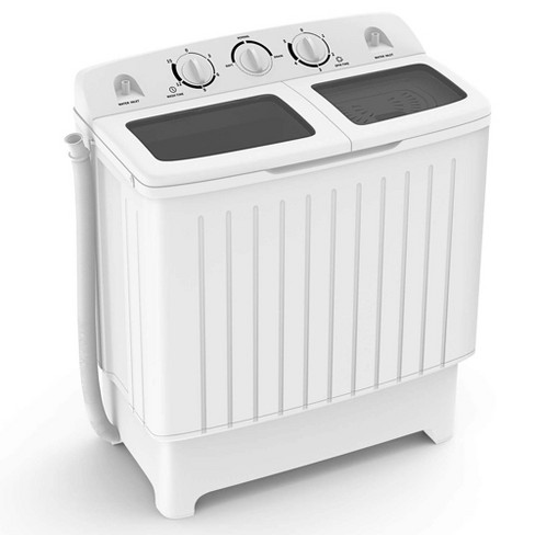 COSTWAY Portable Mini Washing Machine with 2024 Spin Dryer