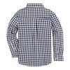 Andy & Evan  Toddler Navy Gingham Button Down Shirt - 4 of 4
