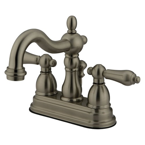 Heritage Bathroom Faucet Satin Nickel - Kingston Brass, Satin Nickle