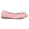 Olivia Miller Girl's Princess Ballet Flat - 2 of 4