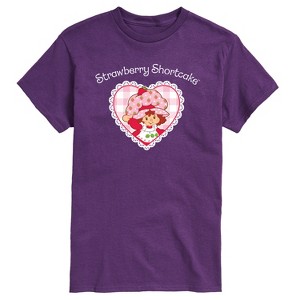 Men's - Strawberry Shortcake - Coquette Heart-Men's Short Sleeve Graphic T-Shirt Short Sleeve Graphic T-Shirt - 1 of 3