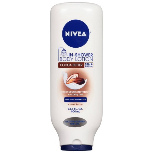 Nivea Cocoa Butter In Shower Lotion 13 5 Fl Oz Target