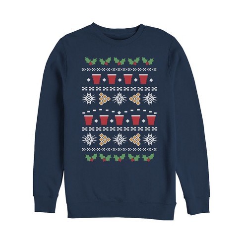 Navy blue ugly outlet christmas sweater