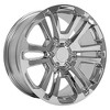 OE Wheels LLC CV99-20090-6550-31C Chrome Wheel Painted (20 x 9. inches /6 x 139 mm, 31 mm Offset) - 3 of 4