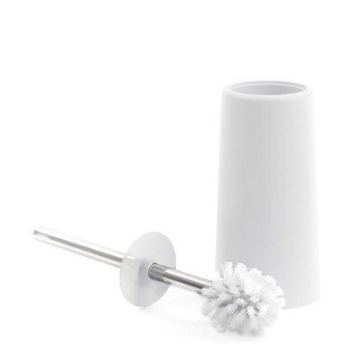 Sttelli - Kaleidoscope Toilet Bowl Brush & Holder - White