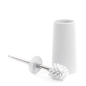 Sttelli - Kaleidoscope Toilet Bowl Brush & Holder - White - 1 of 1