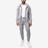 CULTURA Men's Zip Up Hoodie Track Suit - 3 of 4
