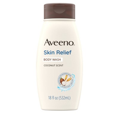 Photo 1 of Aveeno Skin Relief Oat Body Wash with Coconut Scent - 18 fl oz