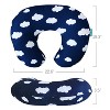 Biloban Nursing Pillow Cover 2 Pack for Breastfeeding Pillow, Ultra Soft and Cozy Nursing Slipcovers, Snug Fits for Boppy, Perfect Choice for Mom - 2 of 4