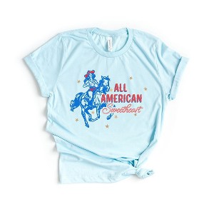 Simply Sage Market Western All American Sweetheart Short Sleeve Tee - 1 of 3