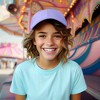 Dalix Youth Adjustable Cotton Baseball Cap Lightweight Curved Bill Kids Hat - 4 of 4
