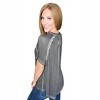 Women's Mineral Wash T Shirt - ZENANA - 3 of 3