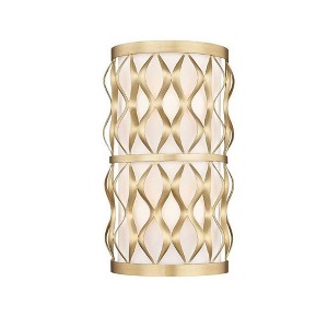 Z-Lite Harden 2 - Light Sconce in  Modern Gold - 1 of 4