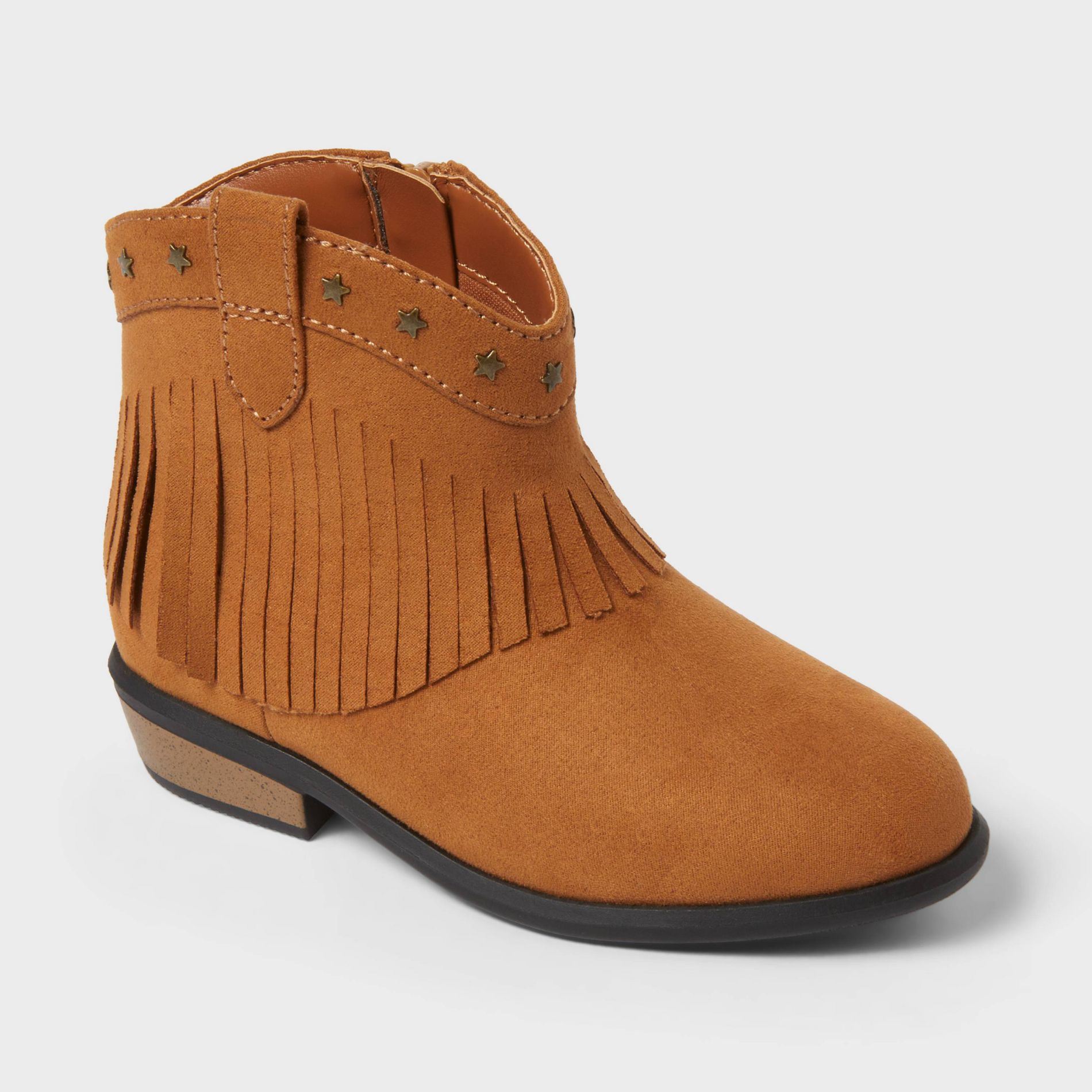 Toddler Sayer Fringe Boots - Cat & Jack™ Tan