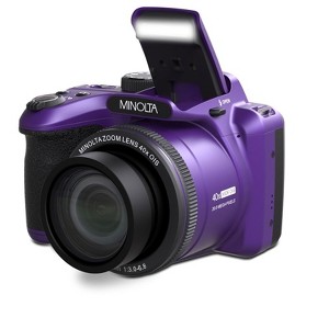 Minolta 20 Mega Pixels 40x Optical Zoom Digital Camera with 1080p