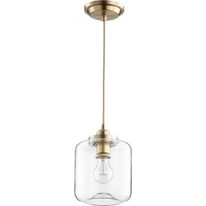 Quorum Lighting 1 - Light Pendant in  Aged Brass - 1 of 1