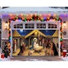 Christmas Jesus Nativity Garage Door Banner 7x16 Ft Polyester, Durable & Reusable with Reinforced Holes, Includes Hanging Rope, Multi-Use - 4 of 4