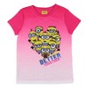 Despicable Me Girls' Movie Minions Better Together Pajama Set Shorts Pink - 2 of 4