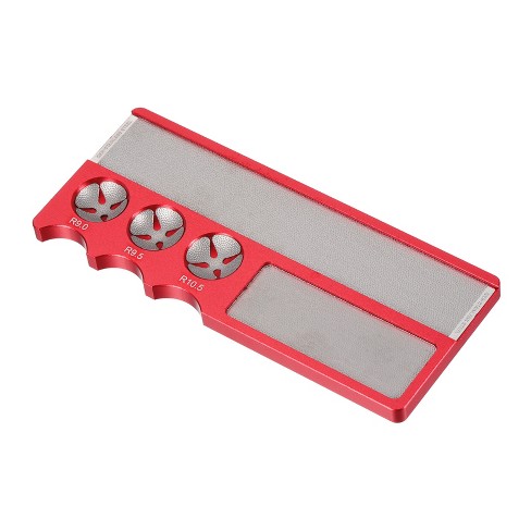 Portable Snooker Pool Cue Tip Shaper Burnisher Trimmers Red