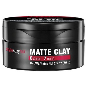 Sexy Hair Concepts Unisex Non-Sticky Moisturizing Style Sexy Hair Matte Clay 2.5oz - 1 of 1