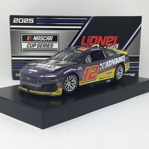 Ryan Blaney 2025 Advance Auto Parts Foil Number 1:24 Color Chrome Diecast - 1 of 4
