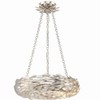 Crystorama Lighting Broche 6 - Light Chandelier in  Antique Silver - 3 of 4