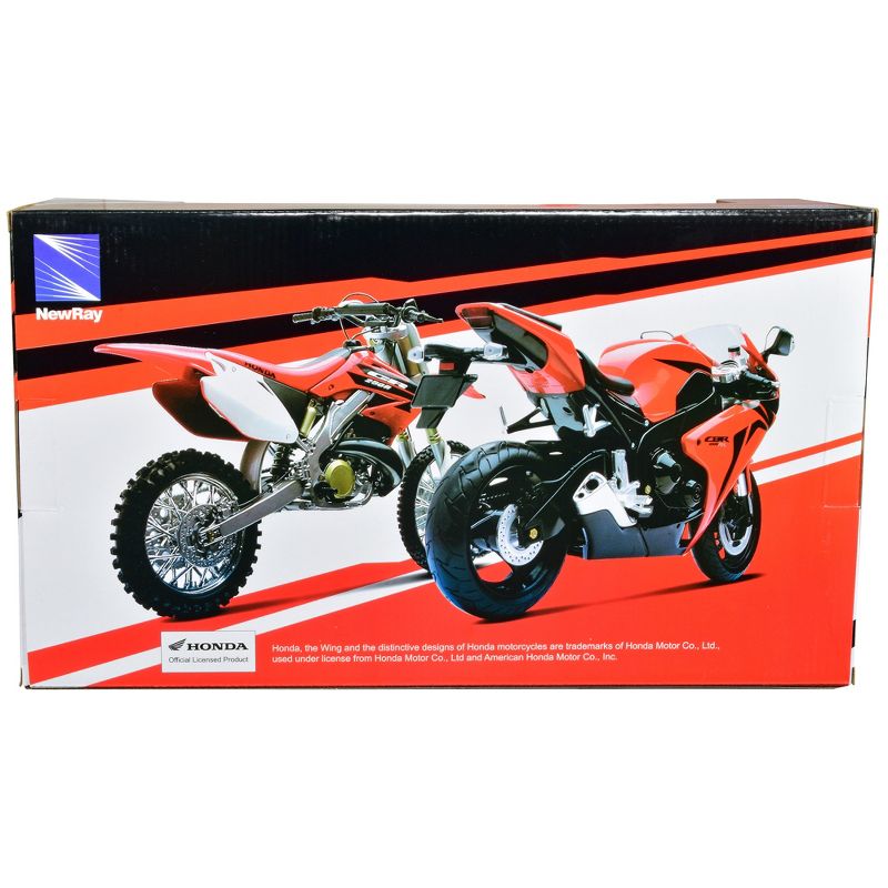 Honda CRF450R Red 1/12 Diecast Motorcycle Model by New Ray, 2 of 4