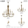 Livex Lighting Estate 5 - Light Chandelier in  Antique Gold Leaf - 3 of 4