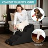 Cozy Kiss PetSafe Curved Dog Stairs – Foam Ramp for Small Pets, Non-Slip Ladder for Bed & Sofa with Waterproof Cover - 3 of 4