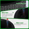 14.2" Tall Planters Set of 2, Self Watering Pots with Built-in Drainage and a Water Level Monitor - 3 of 4