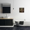 Stupell Industries Vintage Hippo Bathtub Black Framed Giclee Art - 2 of 4