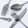 REGALWOVEN Stainless Steel Floral Modern Flatware Cutlery Set Silverware Set 20 Piece - 3 of 4