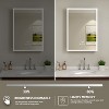 LED Bathroom Medicine Cabinet with Mirror, Surface or Recessed Mount, Defogger, Memory Function, 3-Color Lighting, USB & Outlet, Dimmer - 4 of 4