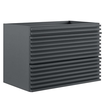 Modway Render 30Inch Wall-Mount Bathroom Vanity